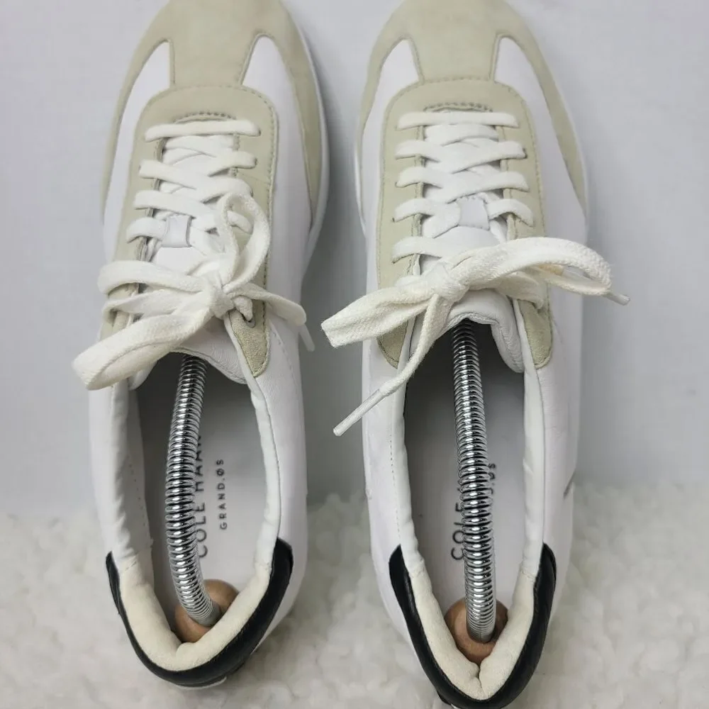 Cole Haan  Grand Cross Turf Womens Size 10 Sneaker White Leather Lace Up G